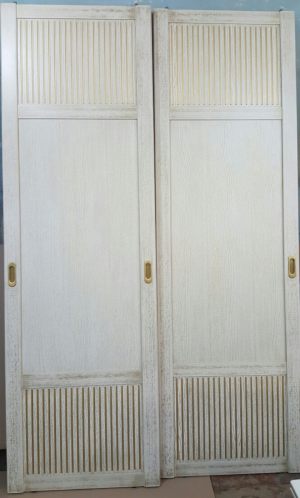 Двери для шкафа купе с фрезеровкой Красноярск
